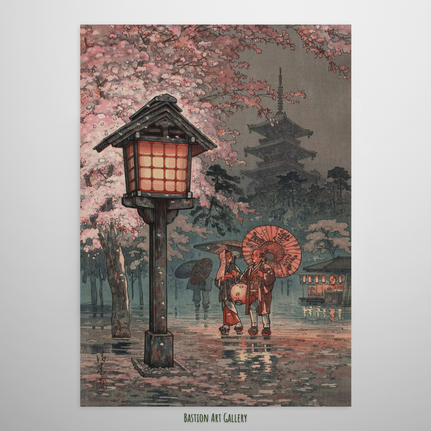 Chuva Noturna em Ueno