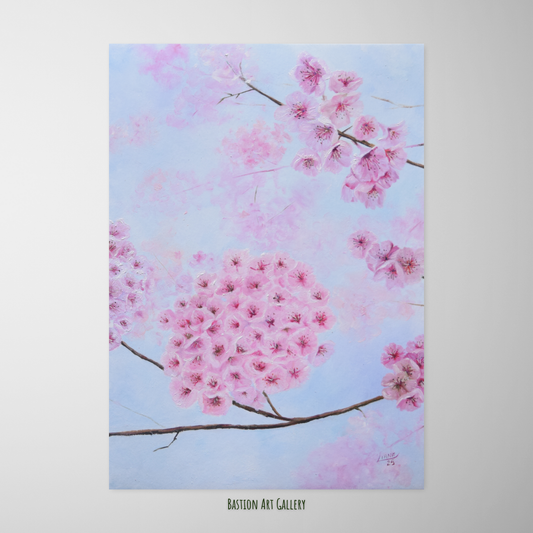 Entre flores de cerejeira II