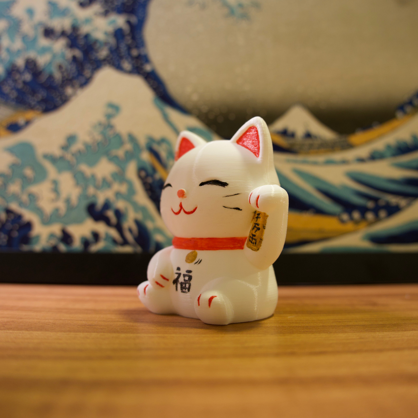 Gato da Sorte - 33 - Tsuru e Cerejeira