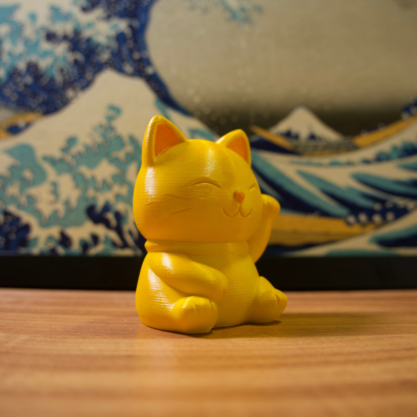 Gato da Sorte - 19 - Amarelo