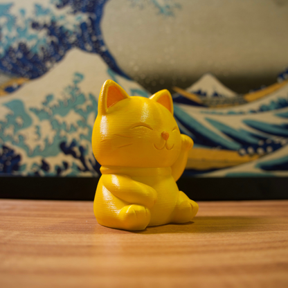 Gato da Sorte - 19 - Amarelo