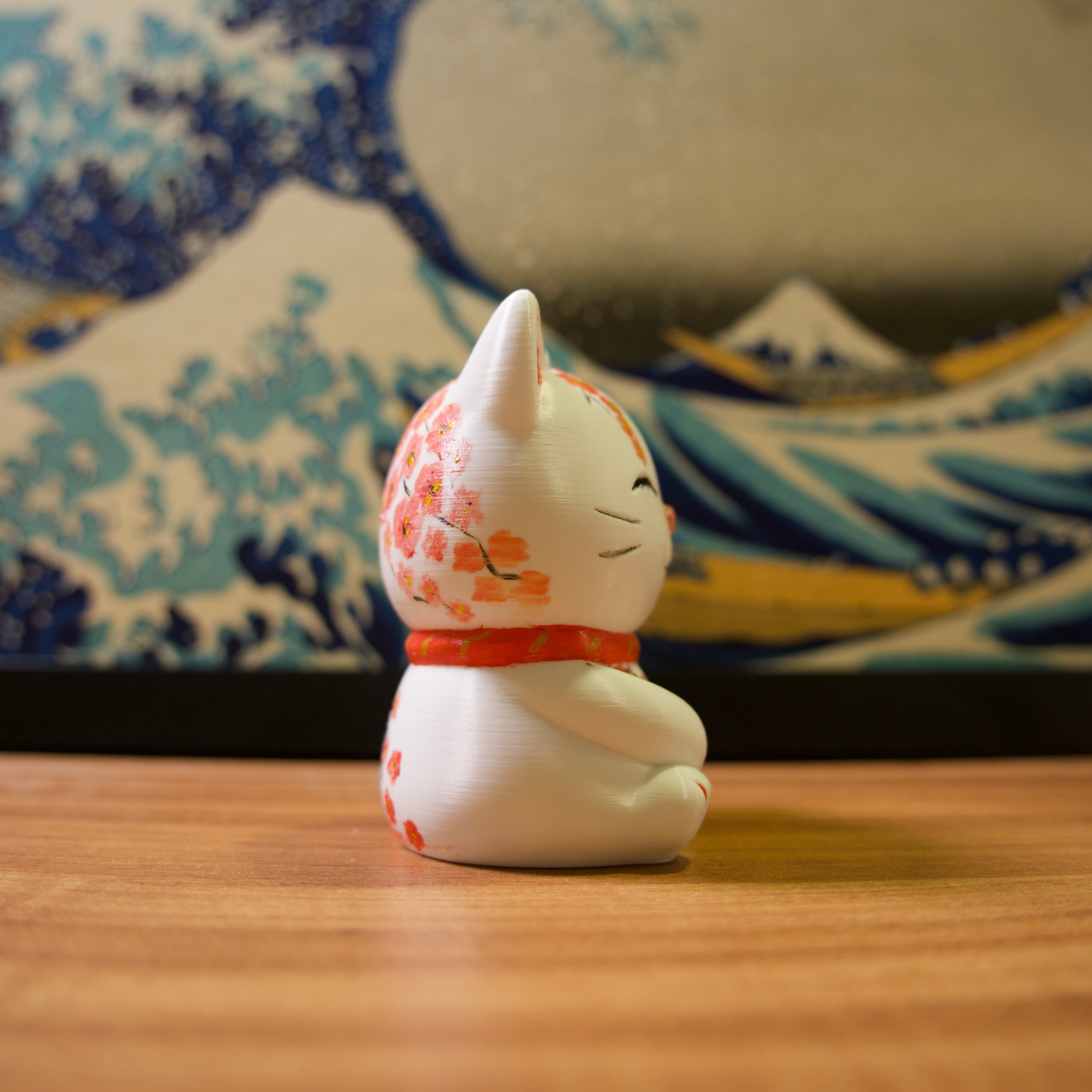 Gato da Sorte - 12 - Cerejeira e Pétalas