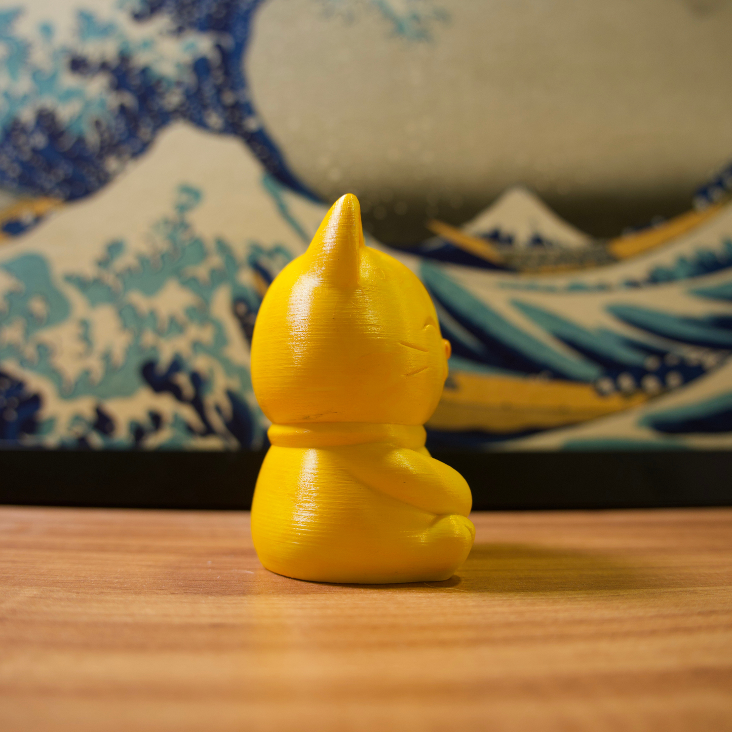 Gato da Sorte - 19 - Amarelo