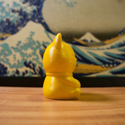 Gato da Sorte - 19 - Amarelo