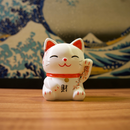 Gato da Sorte - 26 - Sakura e Fuji Vermelho