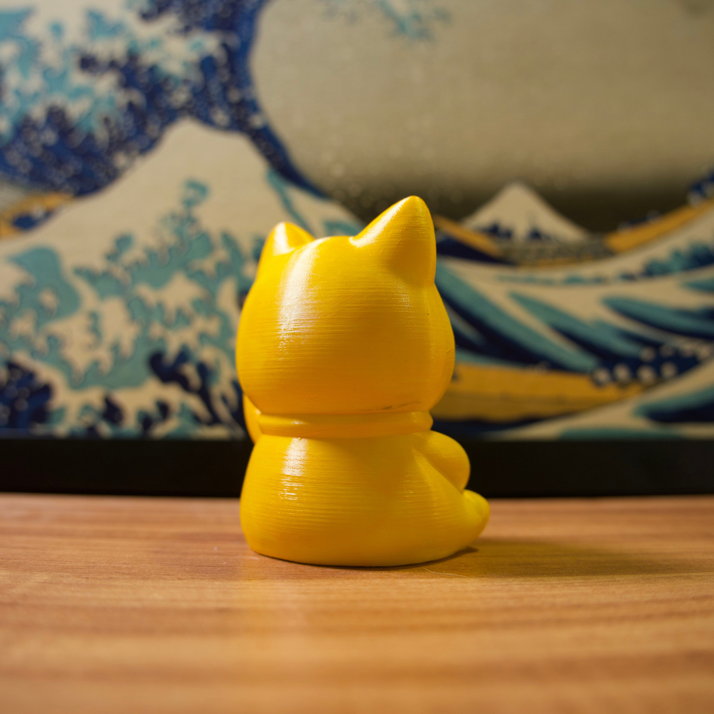 Gato da Sorte - 19 - Amarelo