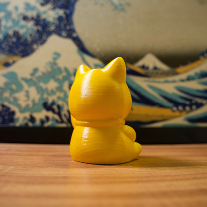 Gato da Sorte - 19 - Amarelo