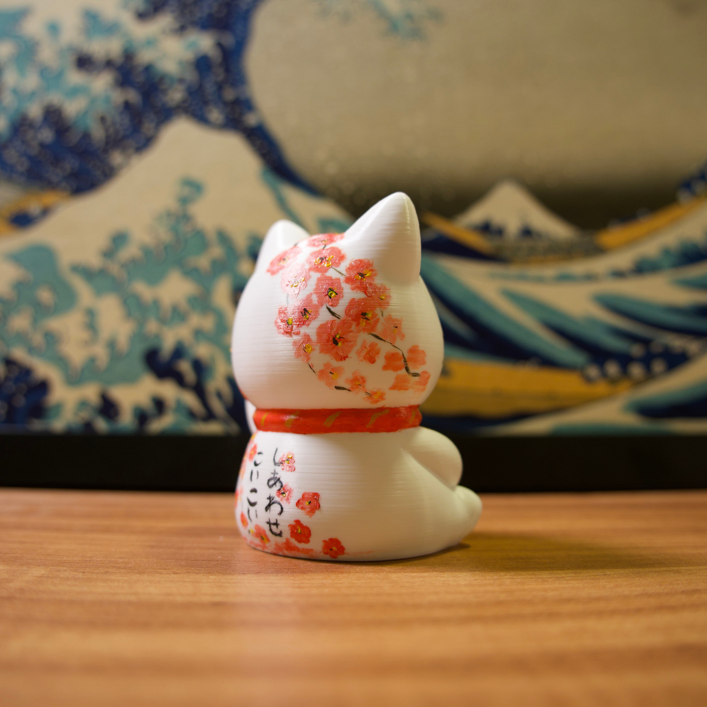 Gato da Sorte - 12 - Cerejeira e Pétalas