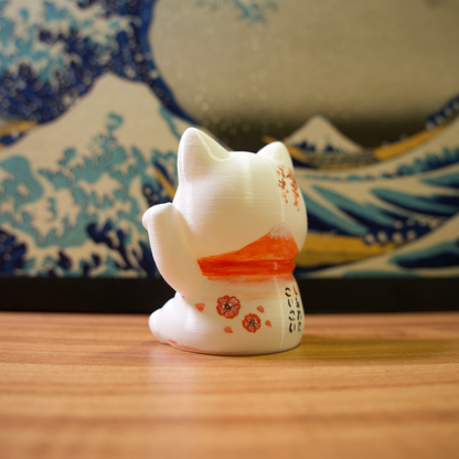 Gato da Sorte - 26 - Sakura e Fuji Vermelho