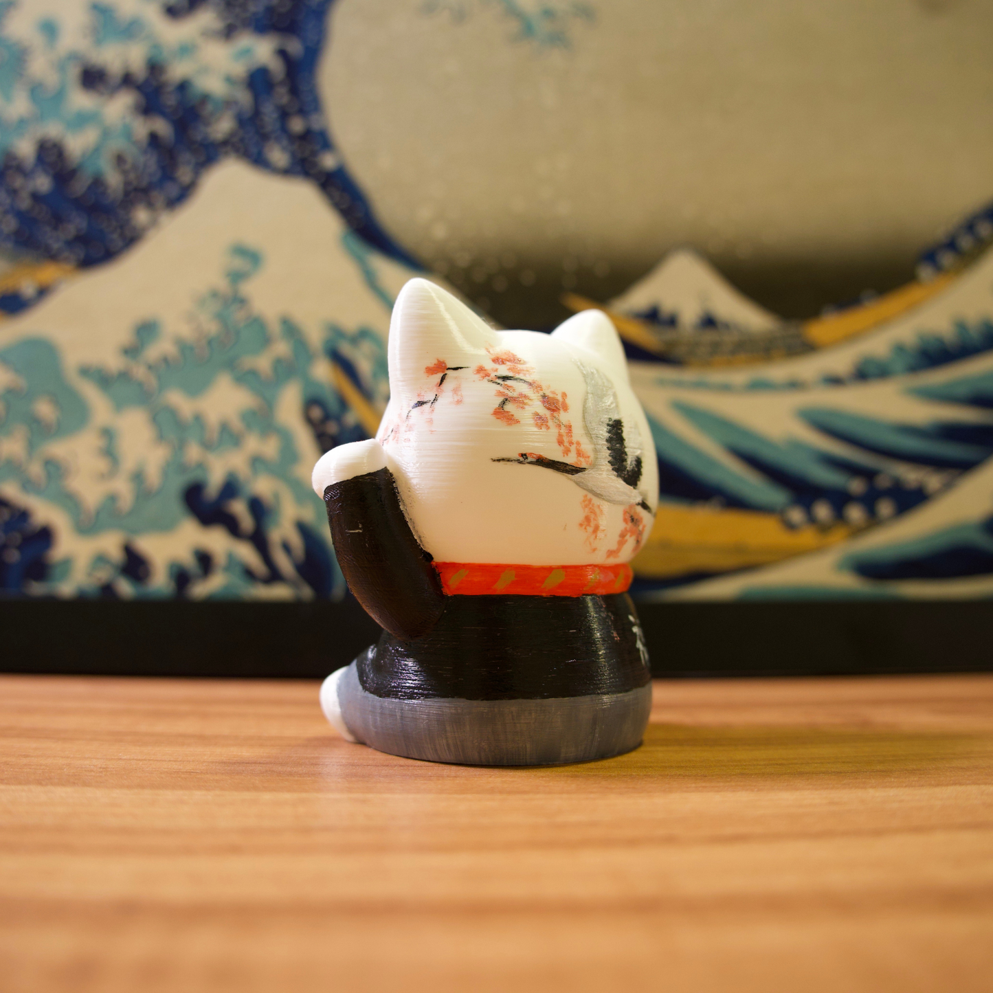 Gato da Sorte - 24 - Kimono e Tsuru