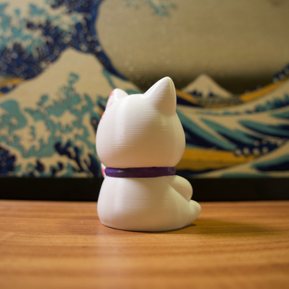 Gato da Sorte - 17 - Roxo e Sakuras