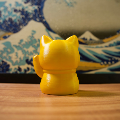 Gato da Sorte - 19 - Amarelo