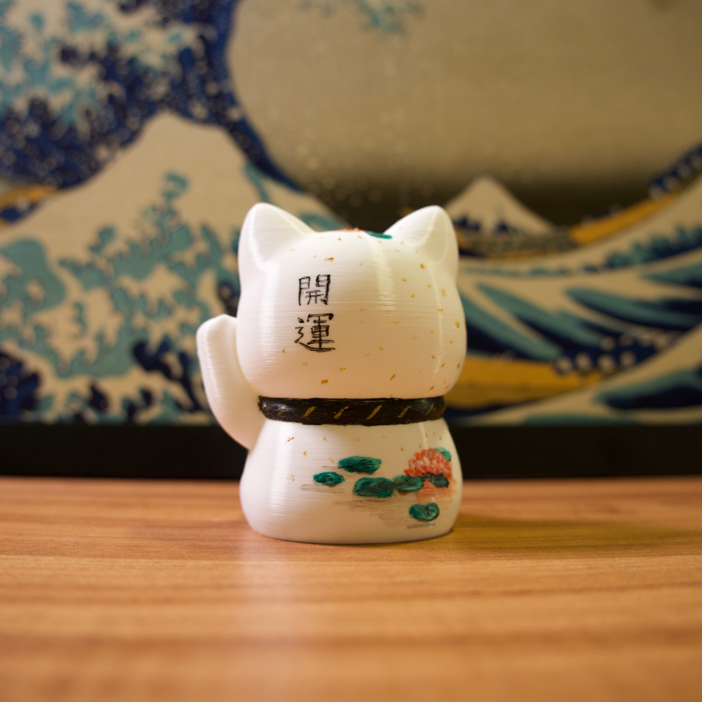 Gato da Sorte - 23 - Fortuna e Flor