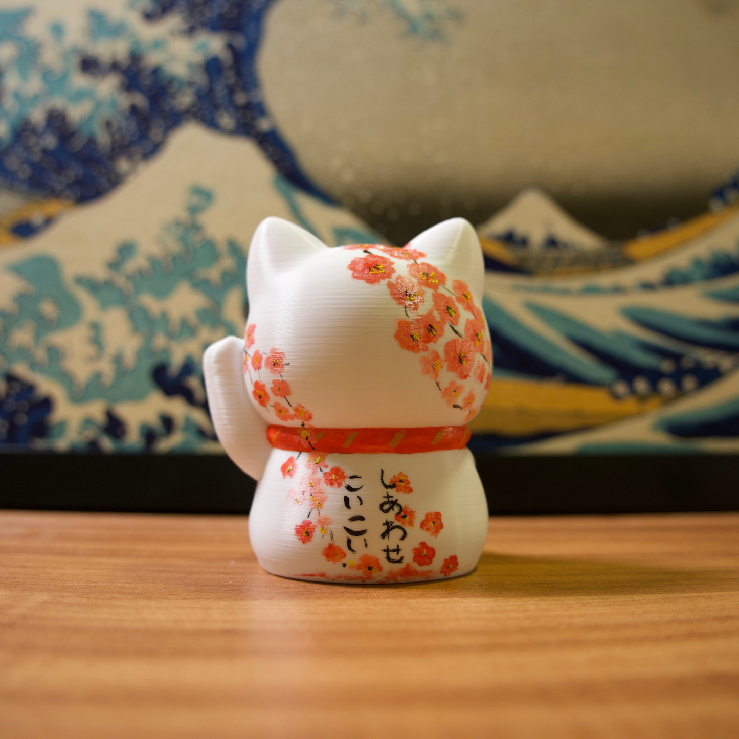 Gato da Sorte - 12 - Cerejeira e Pétalas