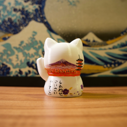 Gato da Sorte - 28 - Pagoda e Fuji