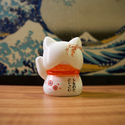 Gato da Sorte - 26 - Sakura e Fuji Vermelho