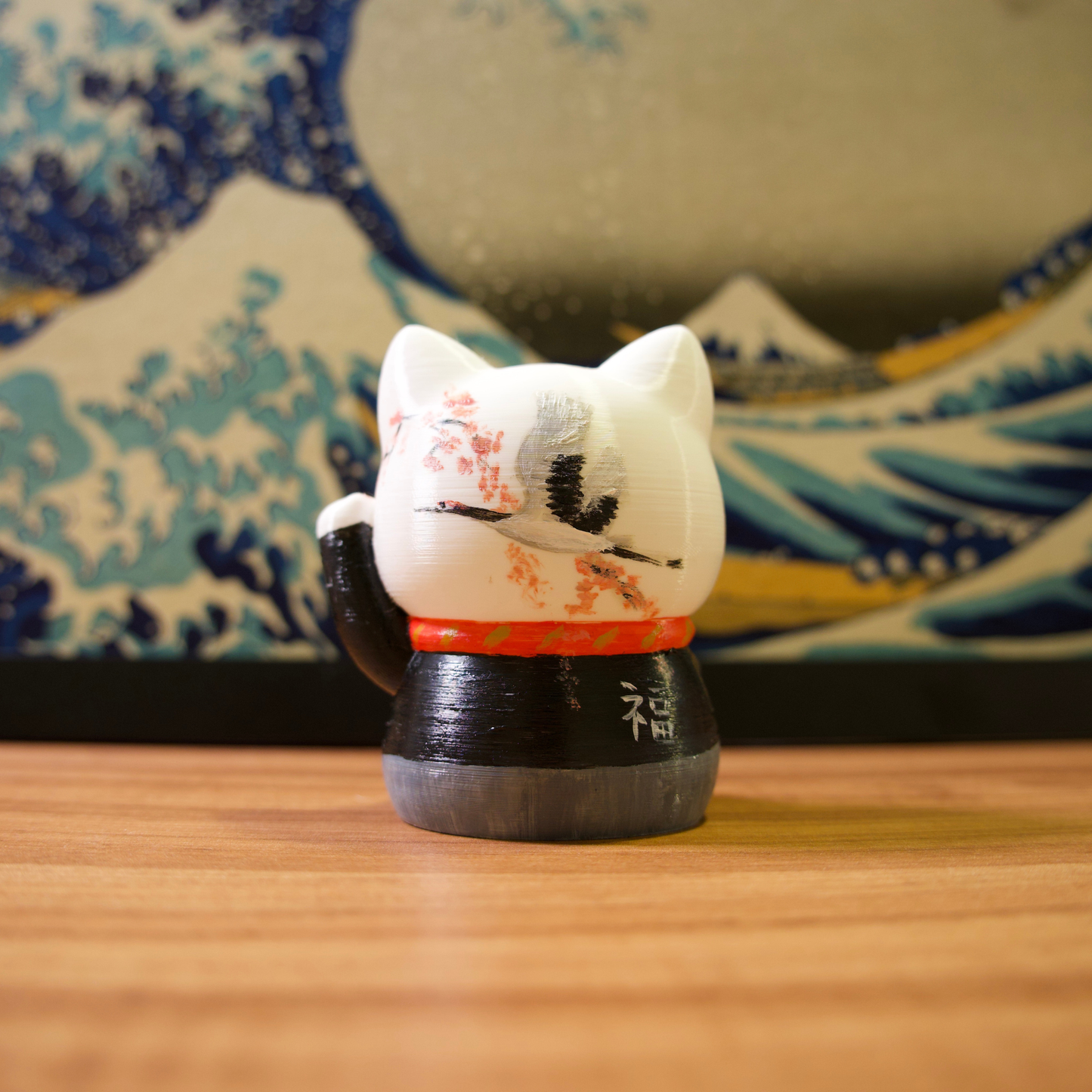 Gato da Sorte - 24 - Kimono e Tsuru