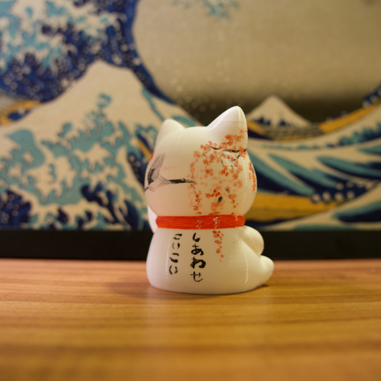 Gato da Sorte - 33 - Tsuru e Cerejeira