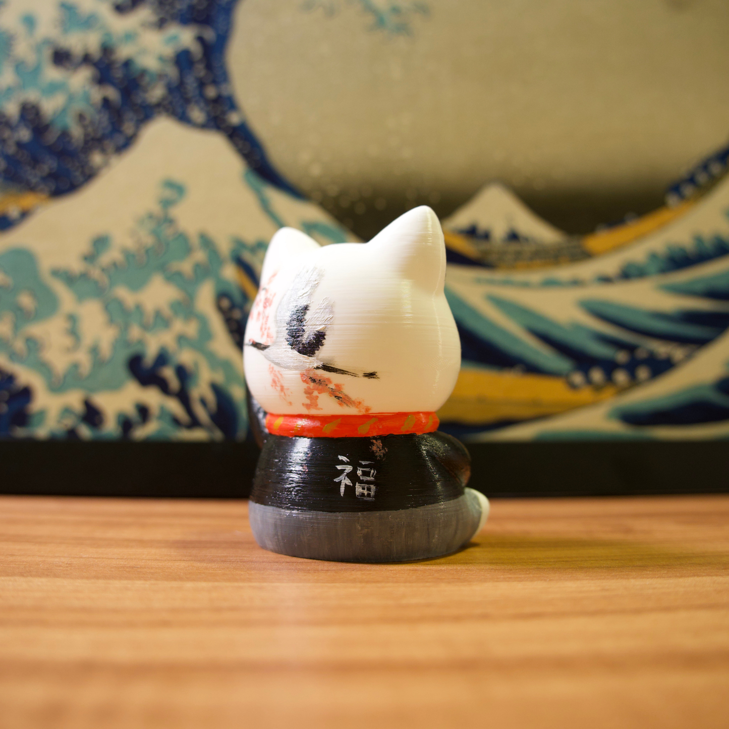 Gato da Sorte - 24 - Kimono e Tsuru