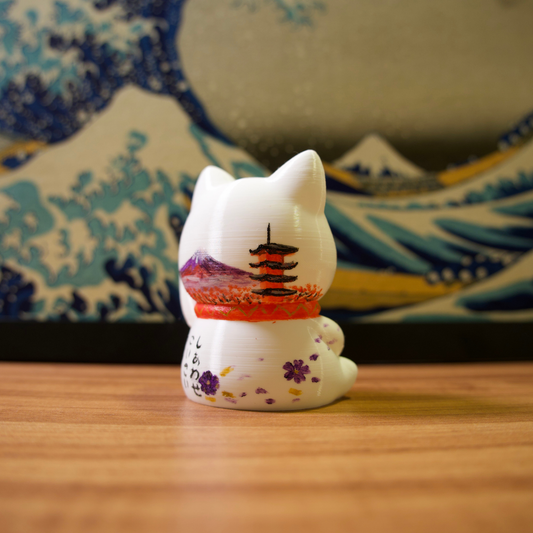 Gato da Sorte - 28 - Pagoda e Fuji