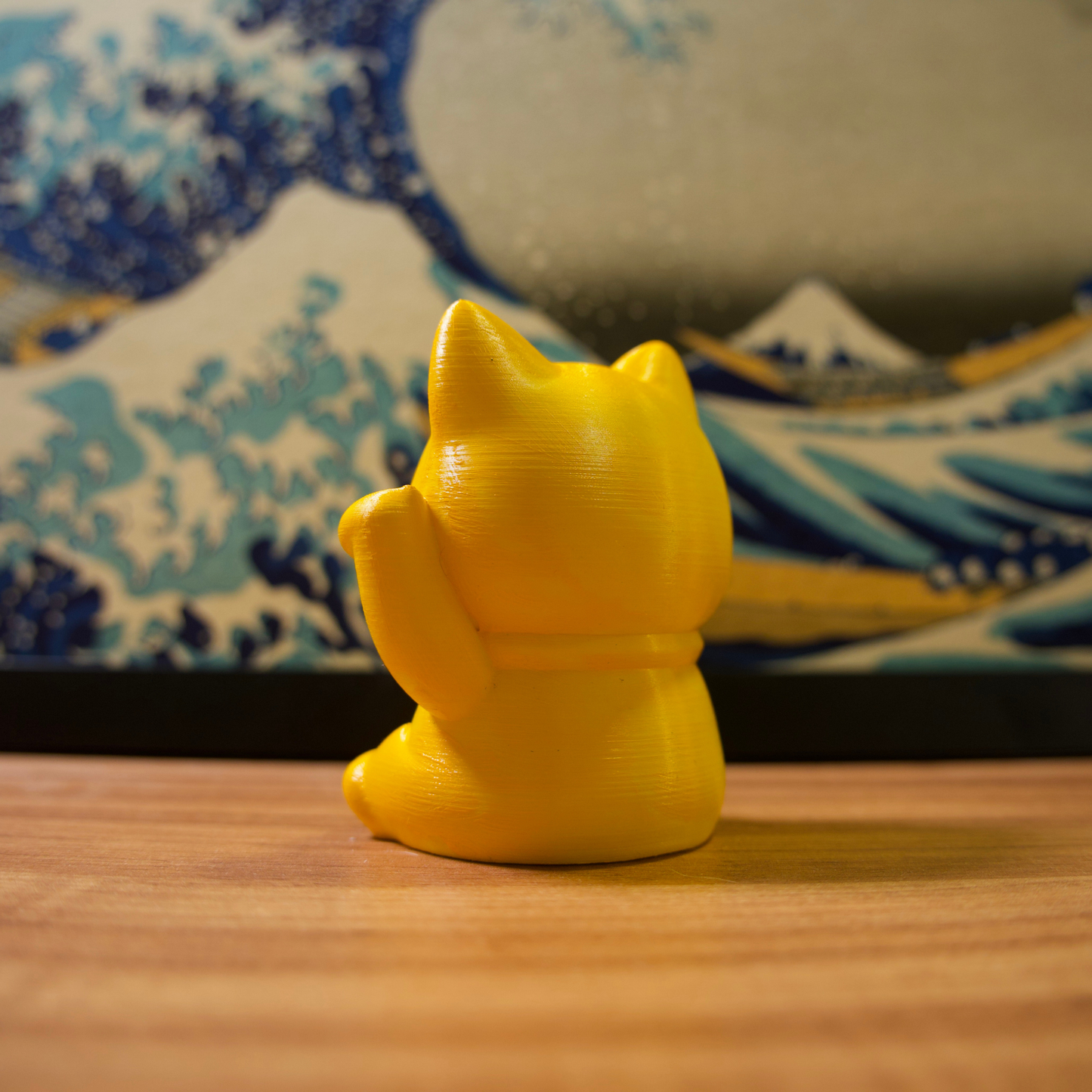 Gato da Sorte - 19 - Amarelo