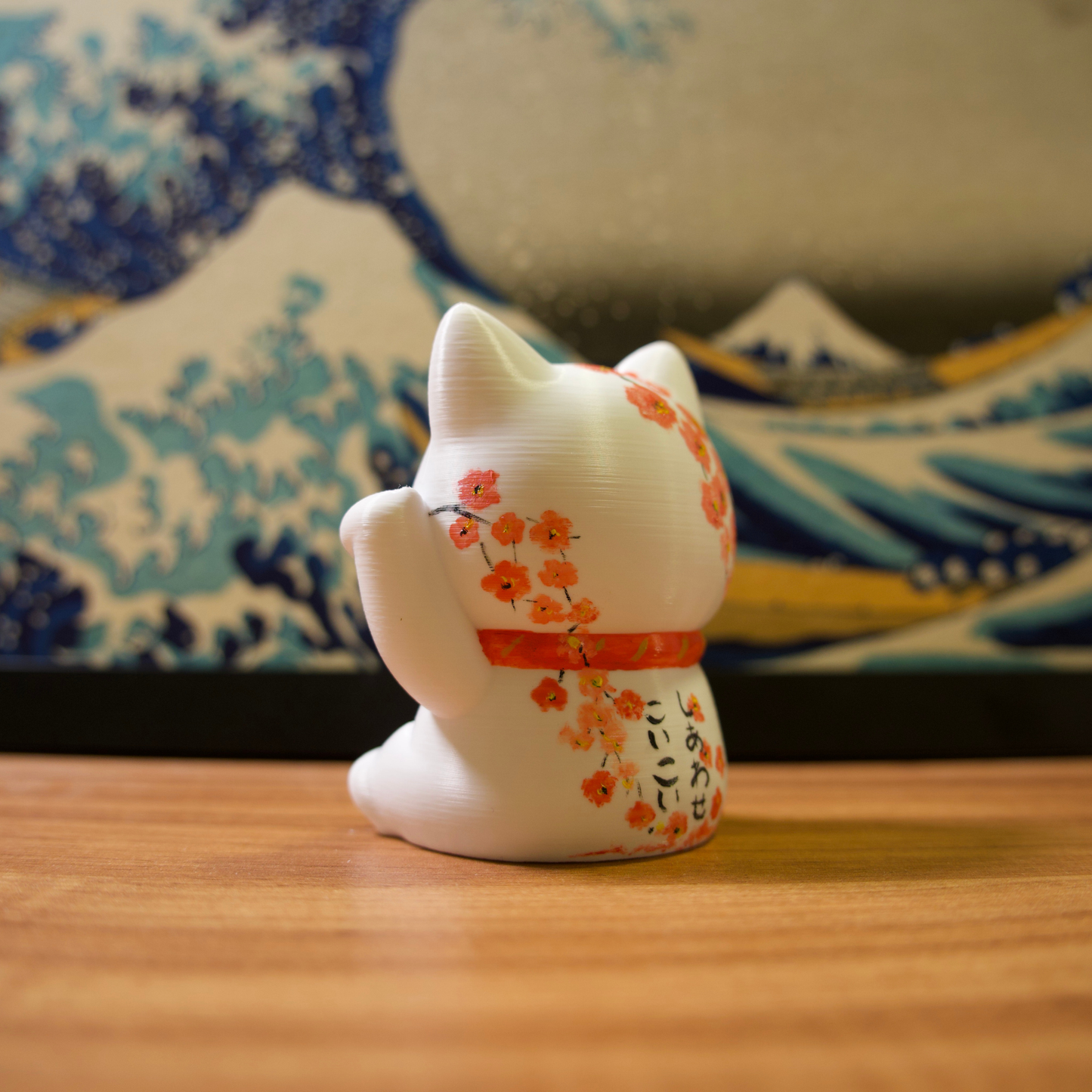 Gato da Sorte - 12 - Cerejeira e Pétalas