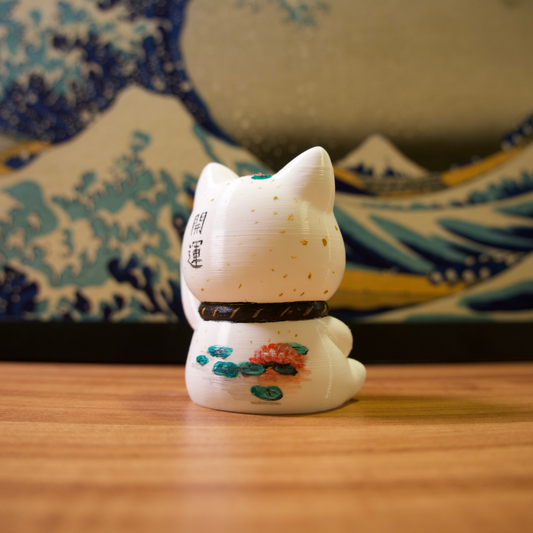 Gato da Sorte - 23 - Fortuna e Flor