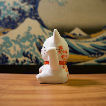 Gato da Sorte - 12 - Cerejeira e Pétalas