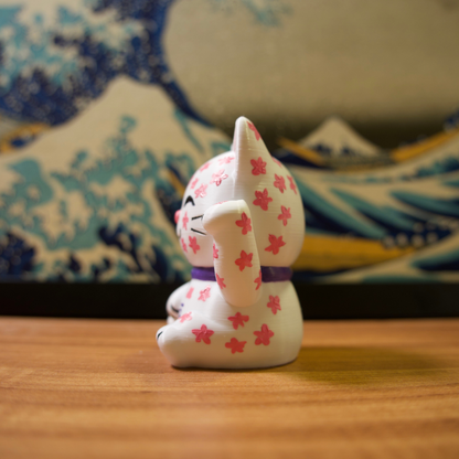 Gato da Sorte - 17 - Roxo e Sakuras