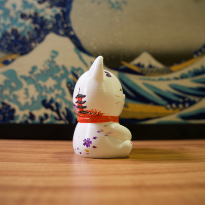 Gato da Sorte - 28 - Pagoda e Fuji