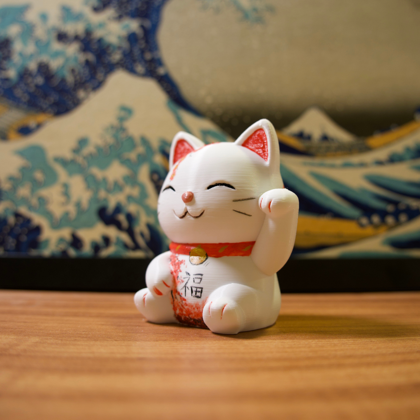 Gato da Sorte - 12 - Cerejeira e Pétalas