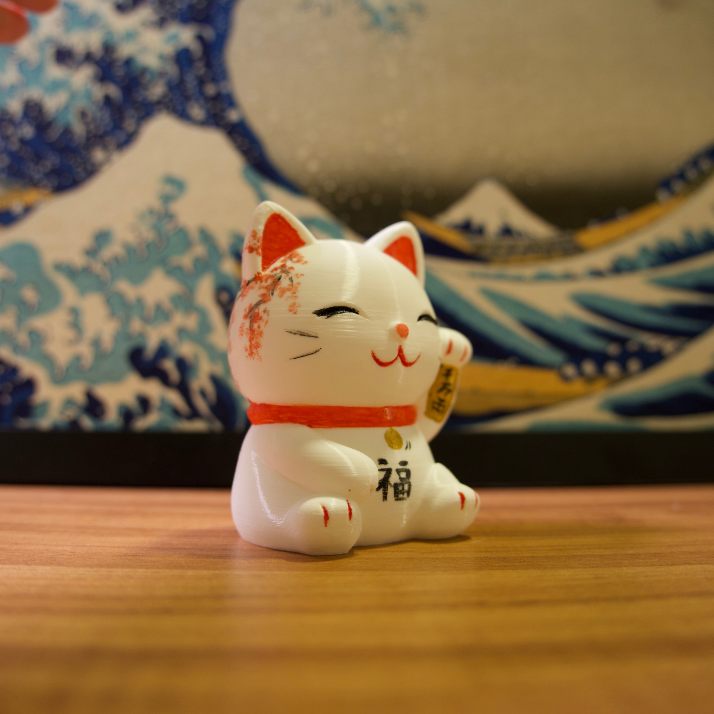 Gato da Sorte - 33 - Tsuru e Cerejeira