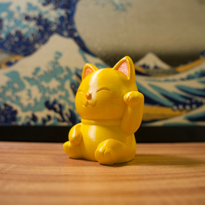 Gato da Sorte - 19 - Amarelo