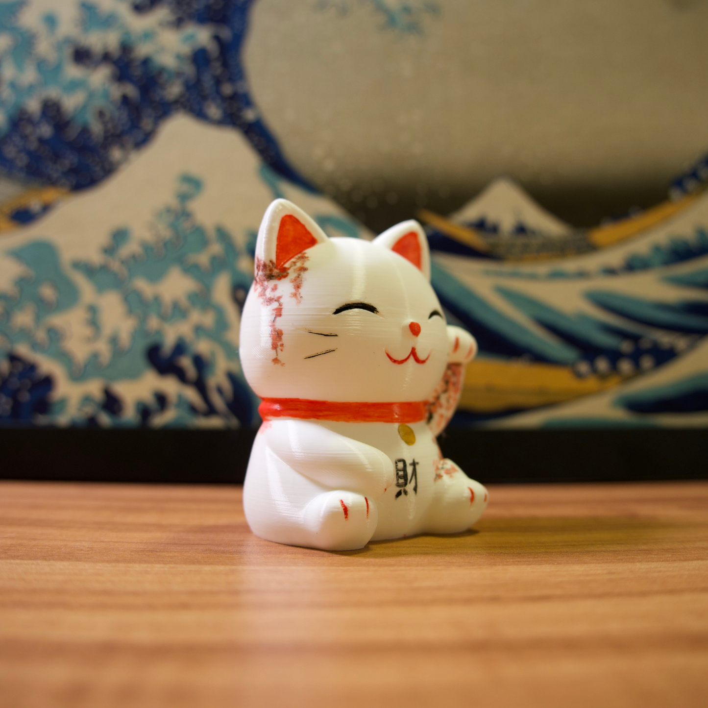 Gato da Sorte - 26 - Sakura e Fuji Vermelho