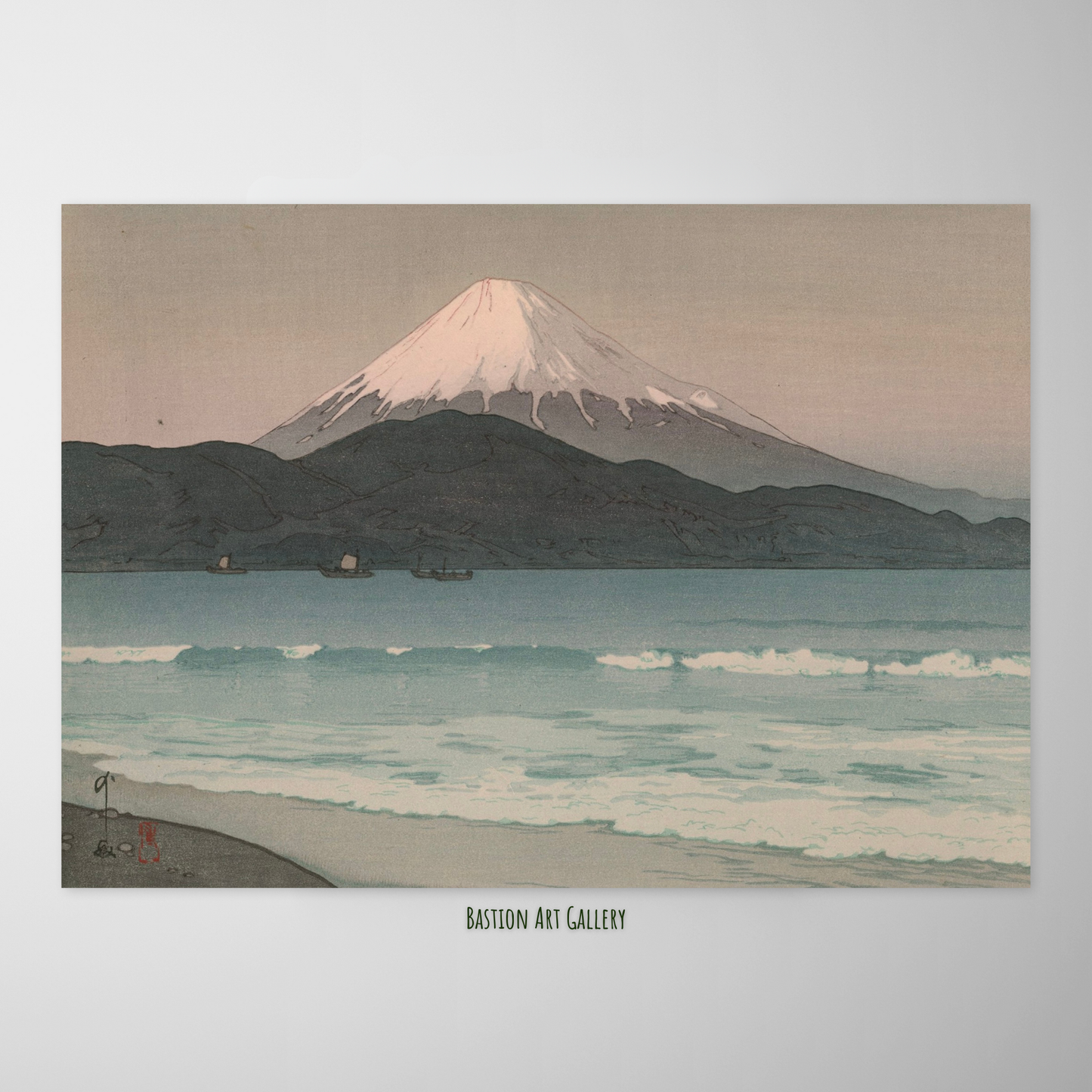 Monte Fuji visto de Miho