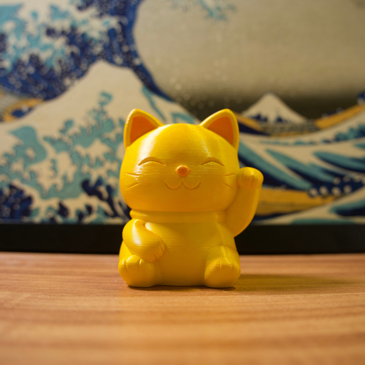 Gato da Sorte - 19 - Amarelo