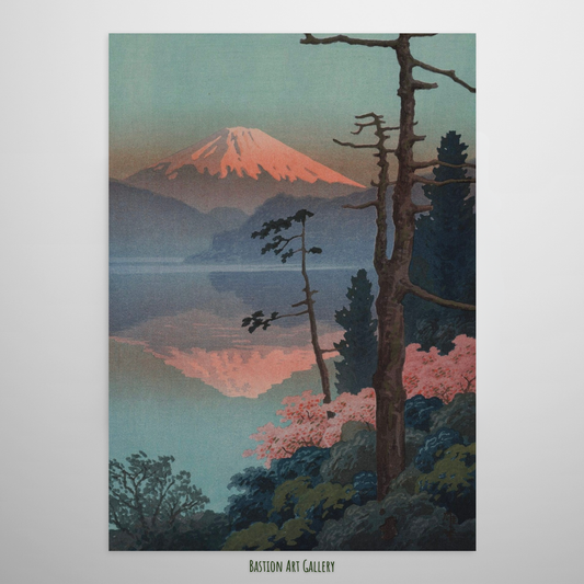 Monte Fuji ao Entardecer