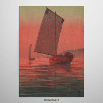 Barcos ao Entardecer