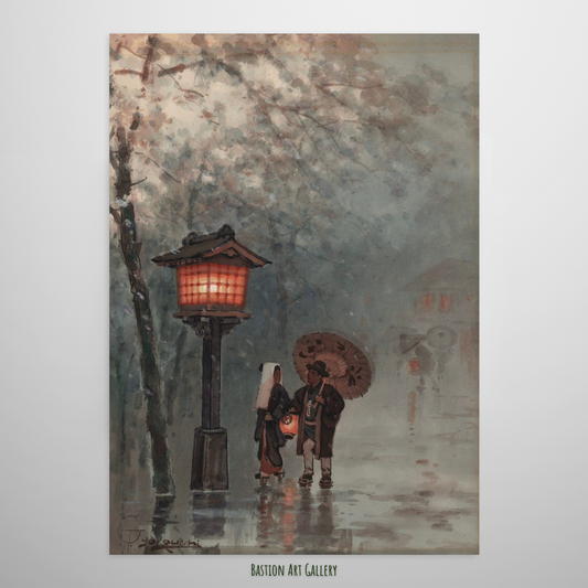 Chuva em Ueno