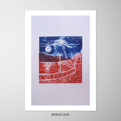 Poste e luar- bicolor