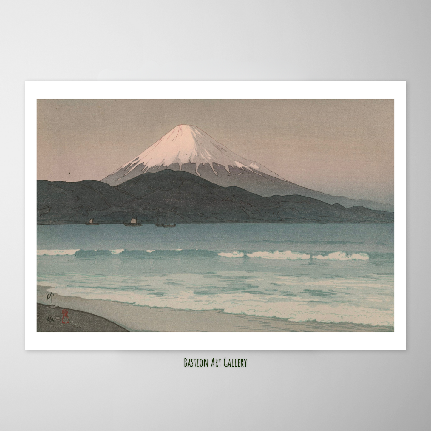 Monte Fuji visto de Miho