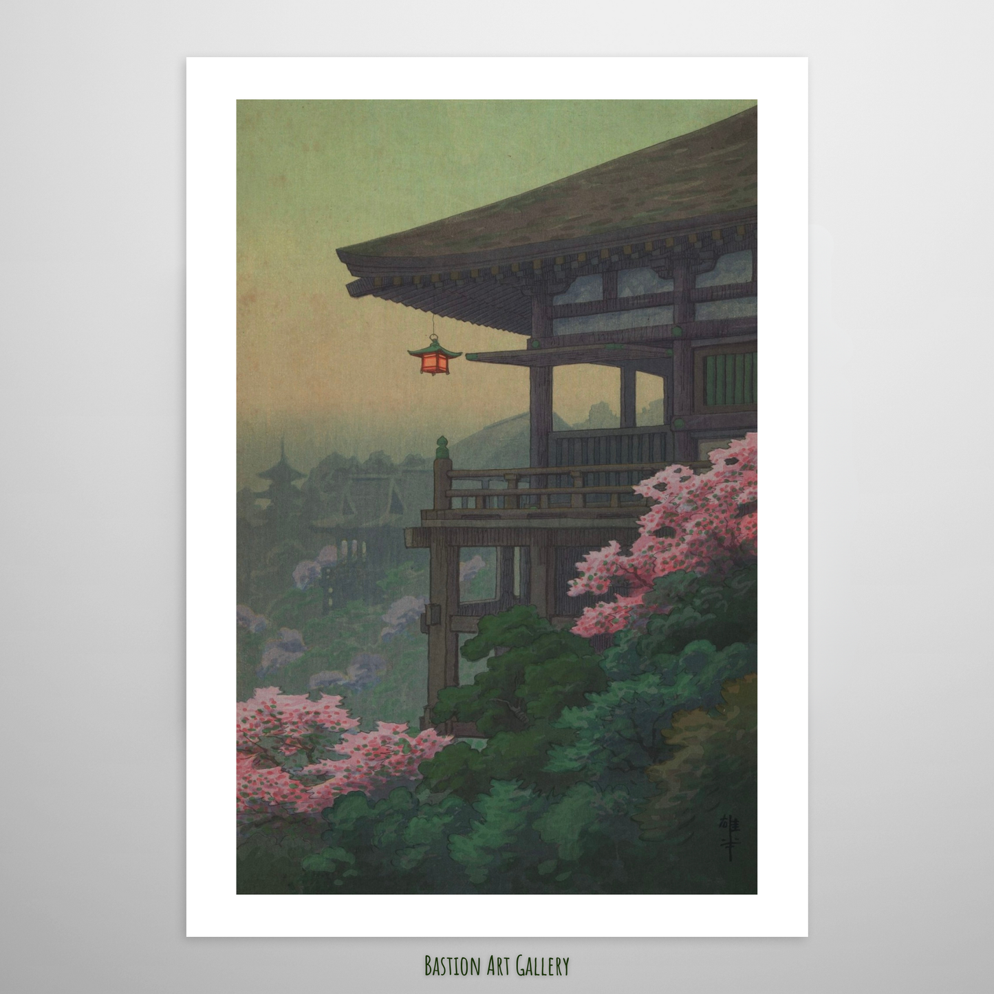 Terraço do Templo Kiyomizu na Primavera