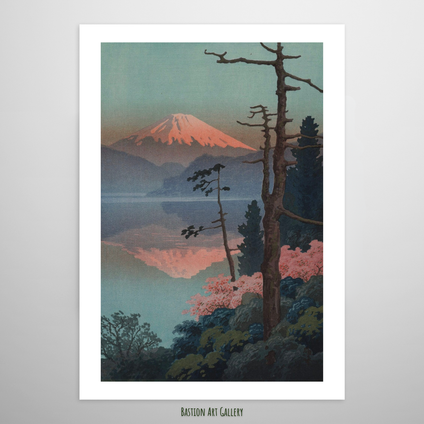 Monte Fuji ao Entardecer