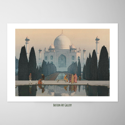 Névoa Matinal no Taj Mahal