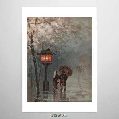 Chuva em Ueno