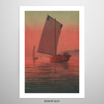 Barcos ao Entardecer