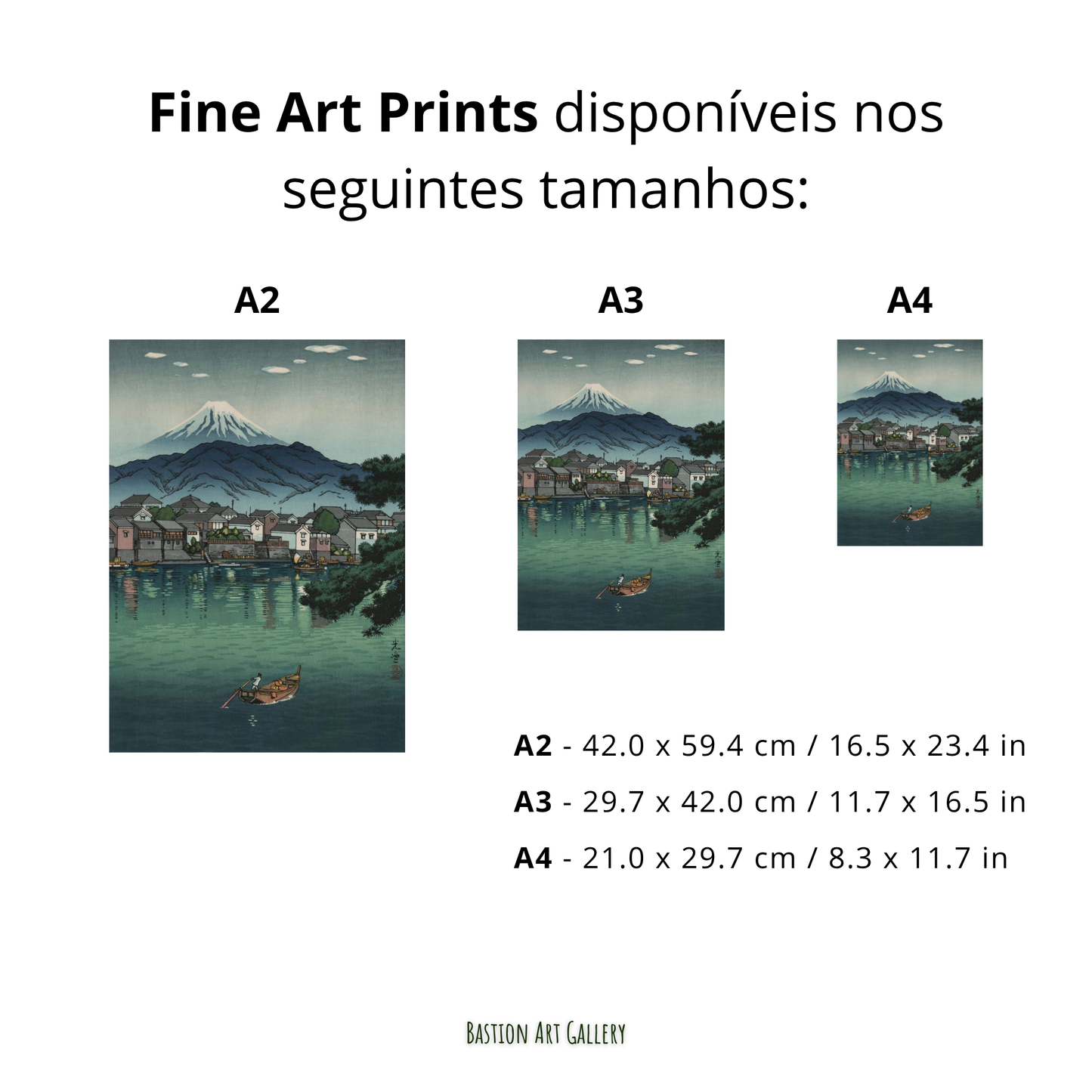 Porto de Numazu na Tokaido