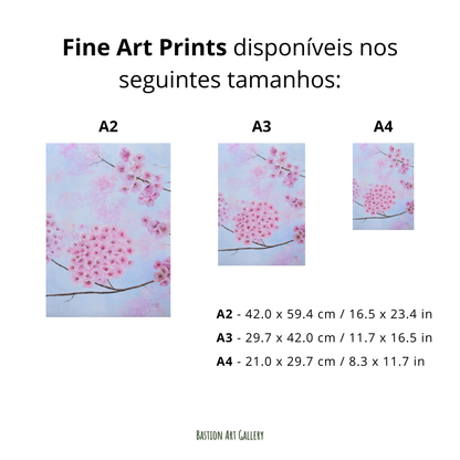 Entre flores de cerejeira II