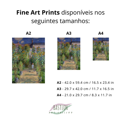 O Jardim do Artista em Vétheuil (Le Jardin de l'Artiste à Vétheuil)