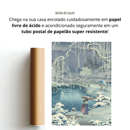 Neve de Primavera em Maruyama (Kyoto)